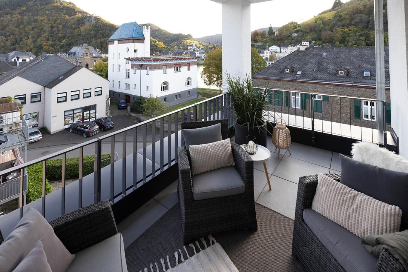 Neu Moselroyal Luxus 2-4 Pers Design Klima Apartment Traben-Trarbach Luaran gambar