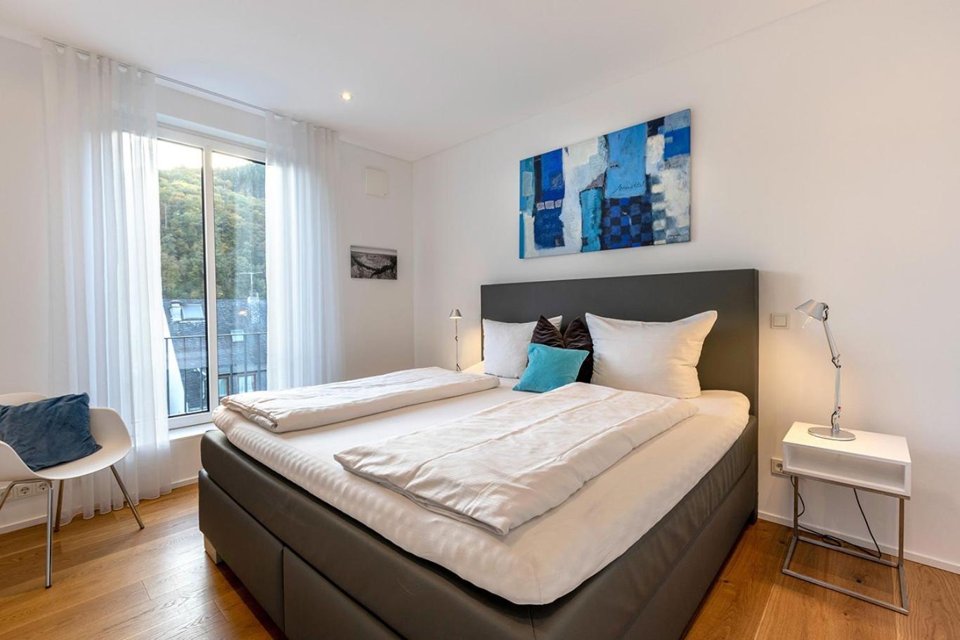 Neu Moselroyal Luxus 2-4 Pers Design Klima Apartment Traben-Trarbach Luaran gambar