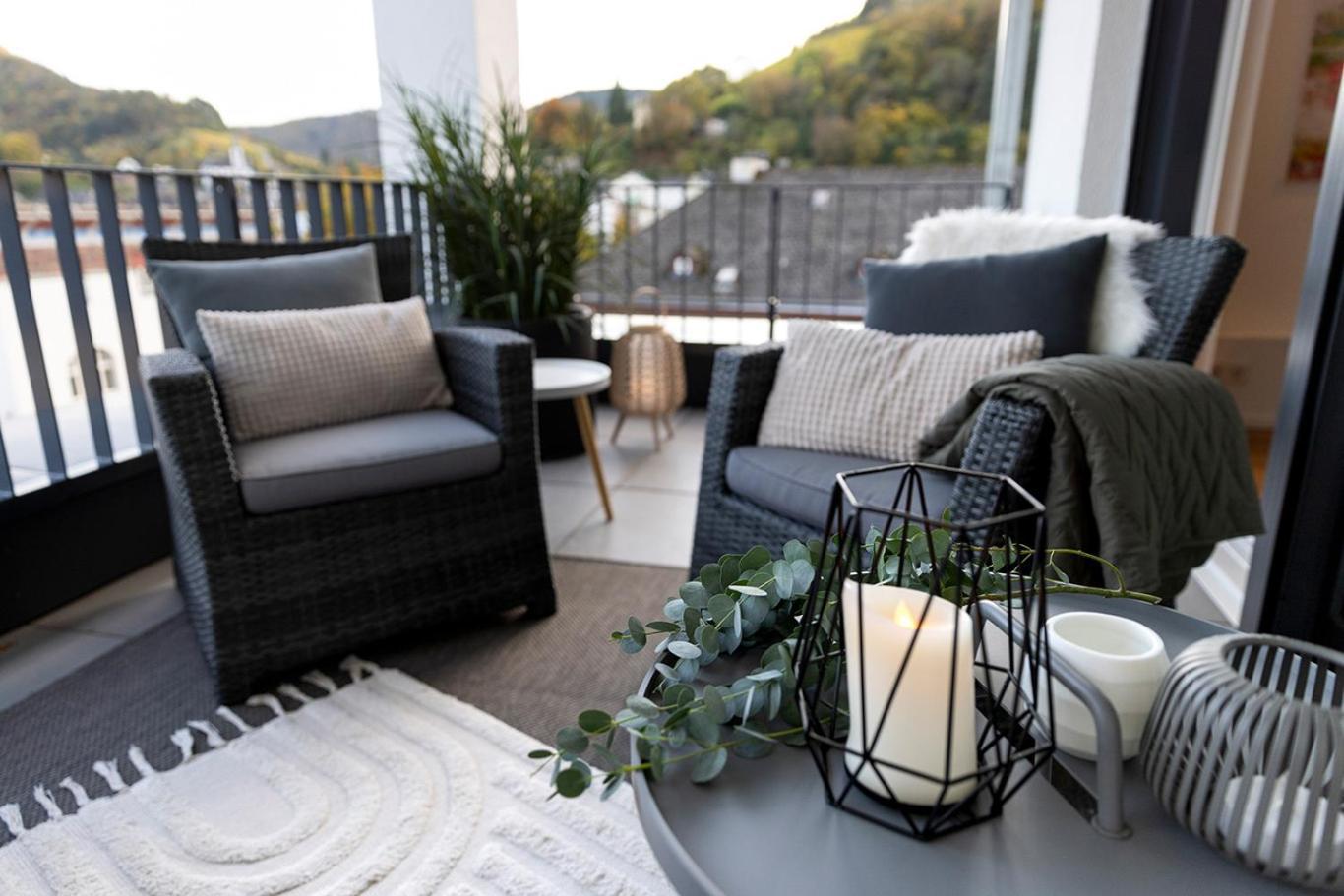 Neu Moselroyal Luxus 2-4 Pers Design Klima Apartment Traben-Trarbach Luaran gambar